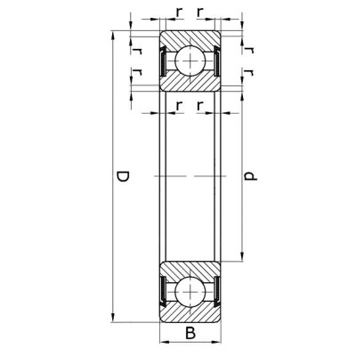 ПОДШИПНИК 6202 ZZ NSK 